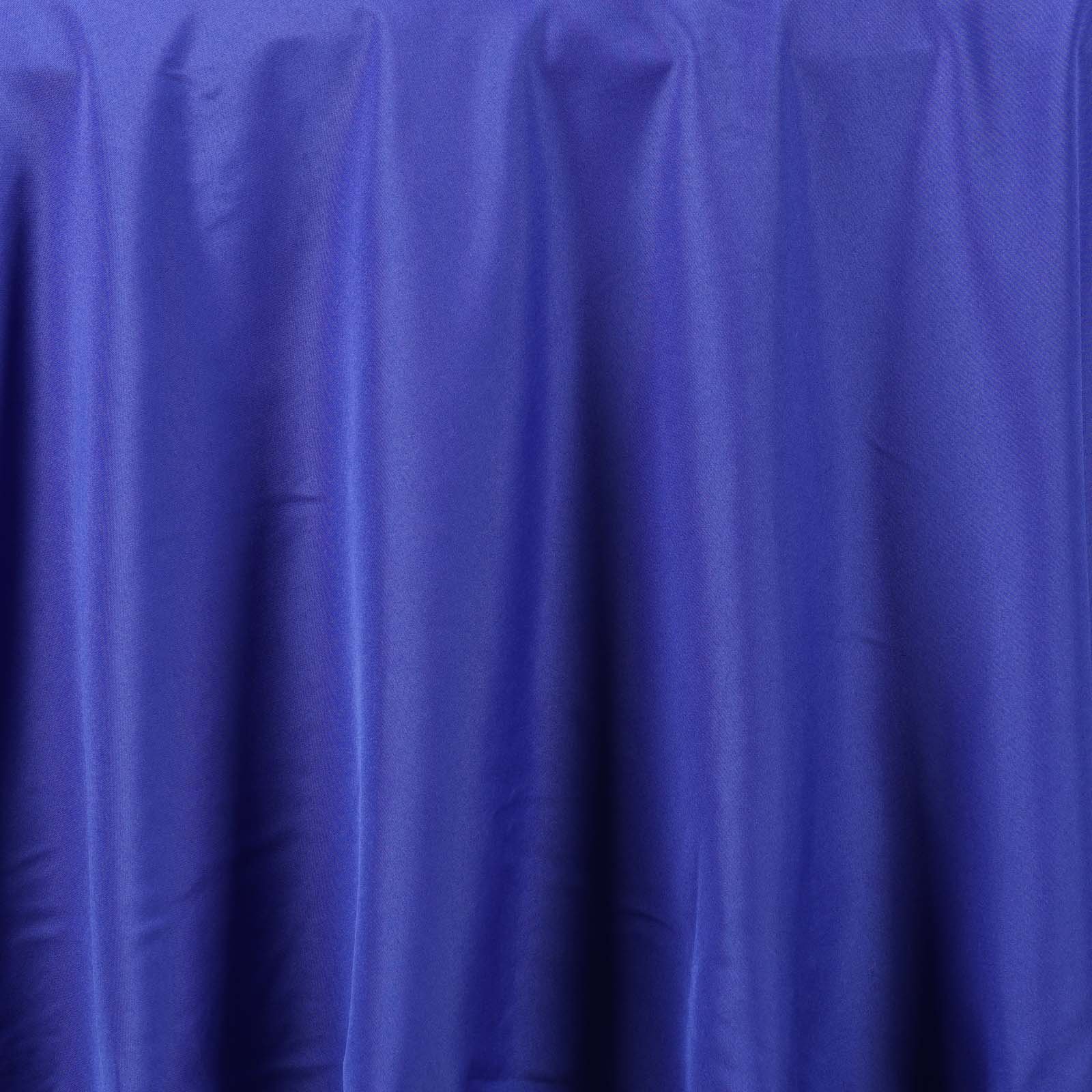 TABLECLOTHSFACTORY 120 Inch Royal Blue Round Tablecloth - Linens Polyester Table Cloth, Stain and Wrinkle Resistant Washable Table Cover for Wedding, Party, Banquet, and Restaurant - Image 3