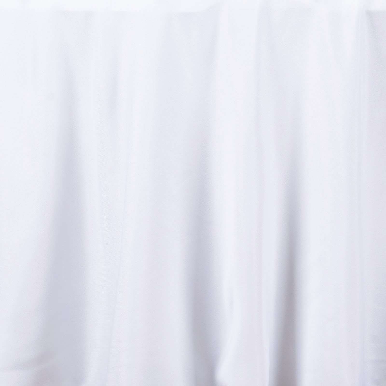 TABLECLOTHSFACTORY 70 Inch White Round Tablecloth - Linens Polyester Table Cloth, Stain and Wrinkle Resistant Washable Table Cover for Wedding, Party, Banquet, and Restaurant - Image 3